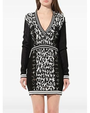 Black Balmain Dresses for Women | Lyst Australia