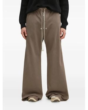 Rick Owens ボタン トラックパンツ - ブラウン