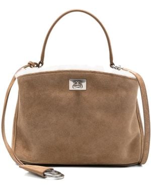 Balenciaga Mini Rodeo Tote Bag - Brown