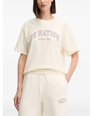 P.E Nation Heritahe Graphic T-Shirt - White