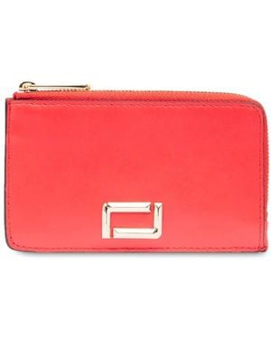 Lancel Angele Wallet - Red