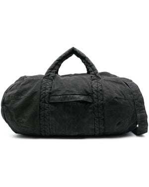 Entire studios Washed Duffle Bag - Black