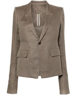 Rick Owens 60cm ソフト ジャケット - ブラウン
