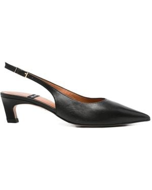Ángel Alarcón Suzanne Pointed-Toe Court Shoes - Black