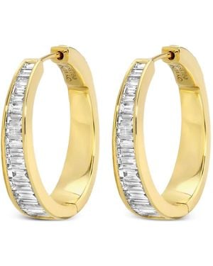 Anita Ko Meryl Diamond Hoop Earrings - Metallic