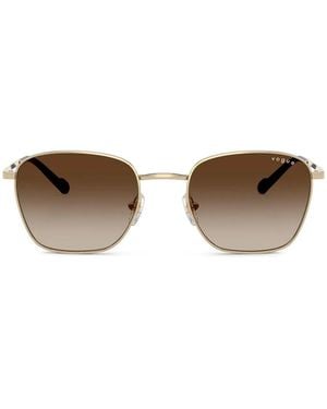Vogue Eyewear Square-Frame Sunglasses - Brown