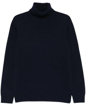 Kangra Roll-Neck Jumper - Blue