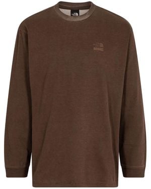 Supreme X The North Face Cotton T-Shirt - Brown