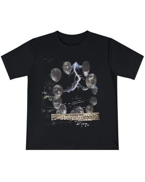 Travis Scott Utopia Delresto "Circus Maximus Tour 2023" T-Shirt - Schwarz