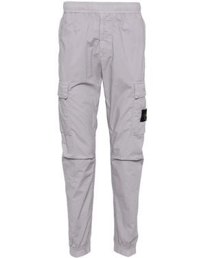 Stone Island テーパード カーゴパンツ - グレー