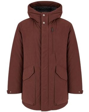 DUNO Hoshi Hooded Padded Jacket - Brown