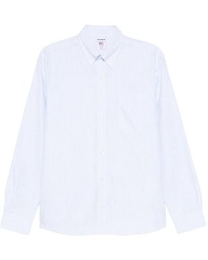 Sebago Striped Long-Sleeve Shirt - White