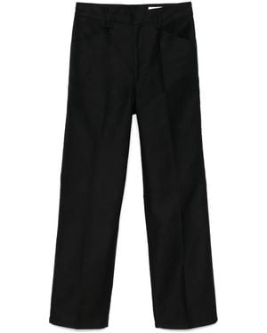 Lemaire Straight-Leg Trousers - Black