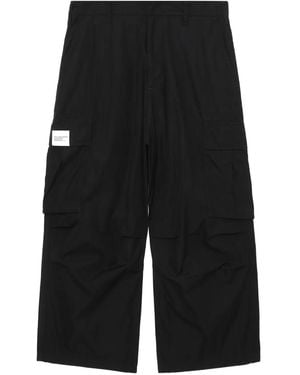 Neighborhood Cargo-Pocket Trousers - Black
