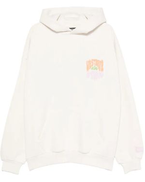 WRSTBHVR Flynn Graphic-Print Hoodie - White