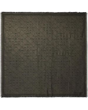 Zadig & Voltaire Glenn モノグラム スカーフ - グリーン