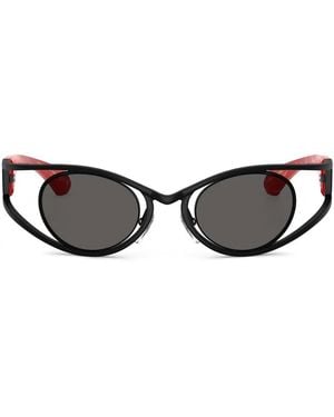 Alain Mikli Gafas de sol con aberturas - Marrón