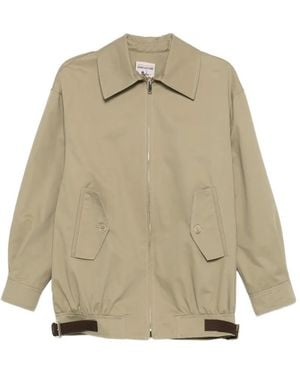 Semicouture Nives Zip-Up Jacket - Natural
