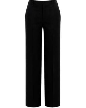 Alysi Pantalon À Coupe Droite - Black