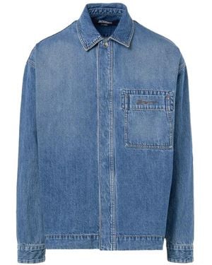 Jacquemus Nimes Shirt Jacket - Blue
