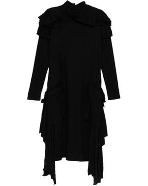 Yohji Yamamoto Luminary Kleid - Schwarz