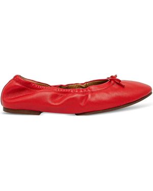 Polo Ralph Lauren Ballerine The Pony - Rosso