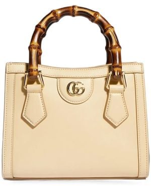 Gucci Kleine Diana Tote Bag - Natur