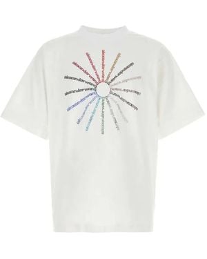 Alexander Wang T-Shirt À Manches Courtes - White