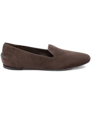 Brunello Cucinelli Suede Loafers - Brown