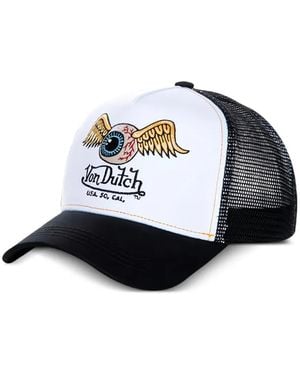 Von Dutch Gorra Con Panel De Malla - Azul