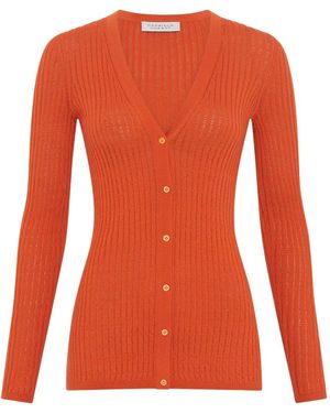Gabriela Hearst Cardigan Emma - Arancione
