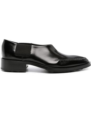 Jil Sander ポインテッドトゥ ローファー - ブラック