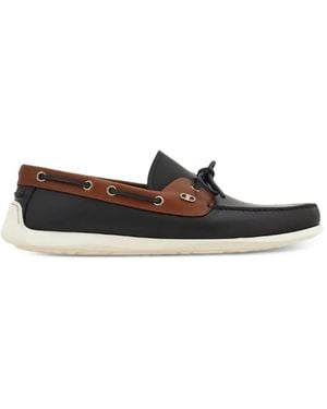 Ferragamo Segelschuhe Mit Gancini-Schild - Weiß