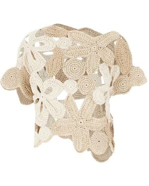 Antonelli Blouse En Crochet - Natural