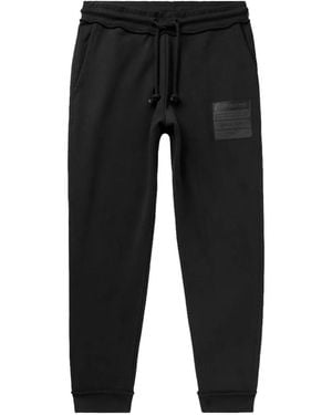 Maison Margiela Elasticated-Waistband Track Trousers - Black