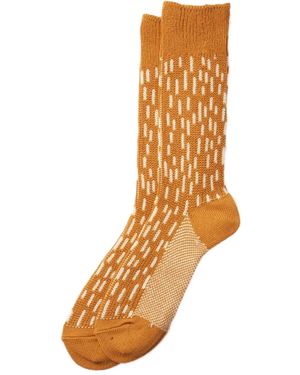 RoToTo Ribbed Socks - Natural