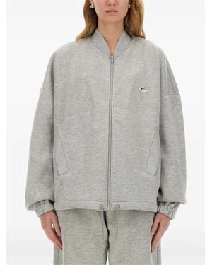 Fiorucci Chaqueta bómber con cremallera - Gris