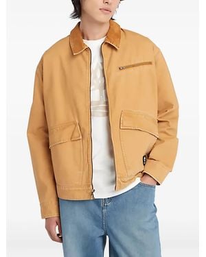 Timberland Elbow-Patch Patch-Pocket Jacket - Blue