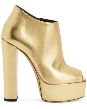 Giuseppe Zanotti Sandalias Judith Con Tacón De 120Mm - Neutro