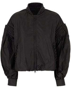 RAXXY Ruffled Jacket - Black
