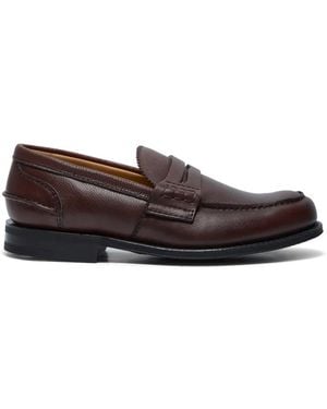 Church's Pembrey Leather Loafers - Brown