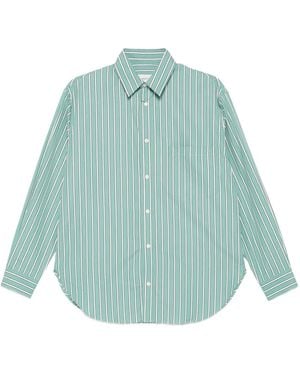 Matteau Striped Shirt - Blue