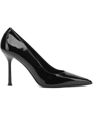 Sergio Levantesi Pointed Court Shoes - Black