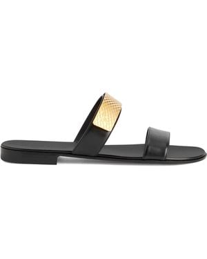 Giuseppe Zanotti Zak Strap-Detail Sandals - Black