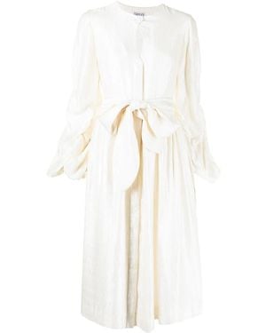 Baruni Belted Midi Dress - White