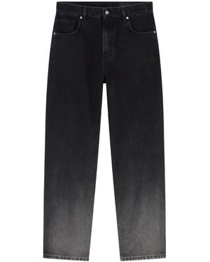 Axel Arigato Straight Leg Cotton Jeans - Blau