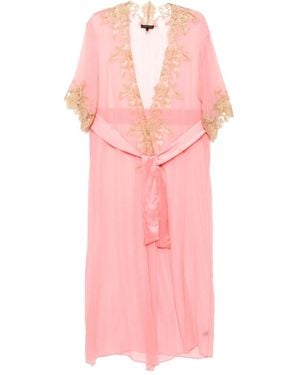 Kiki de Montparnasse Orchid Badjas - Roze