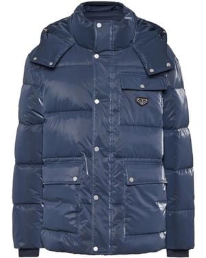 Philipp Plein Padded Jacket - Blue
