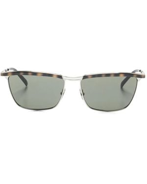 Saint Laurent Metal-Frame Sunglasses - Grey