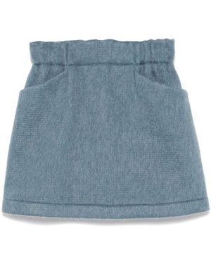 THE M.. Grenada Mini Skirt - Blue